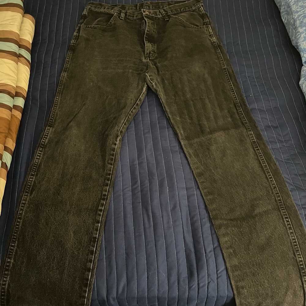 Rustler Black Corduroy Pants